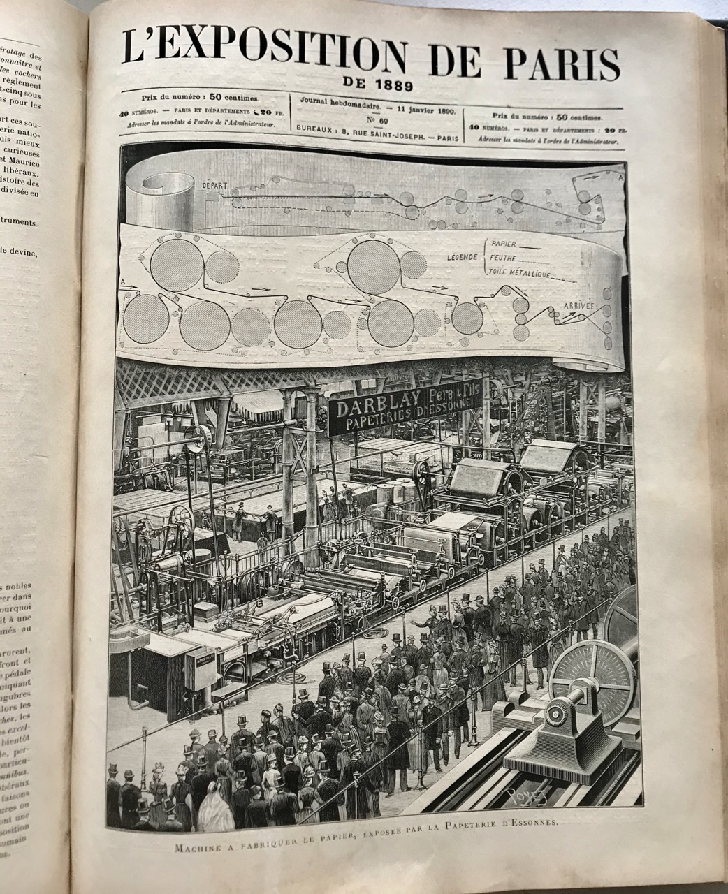 Lexposition De Paris 1889 Publiée Avec La Collaboration Décrivains
